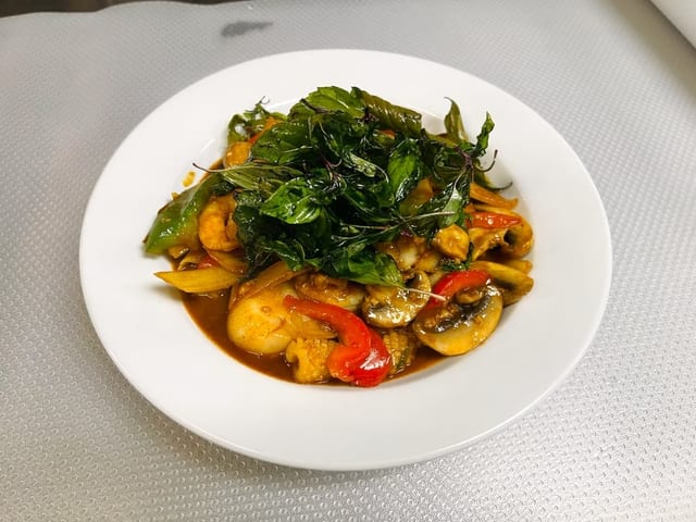 Seafood Combo.
